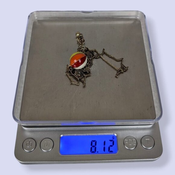 V. Colourful Ball Pendant Necklace - Picture 6 of 6